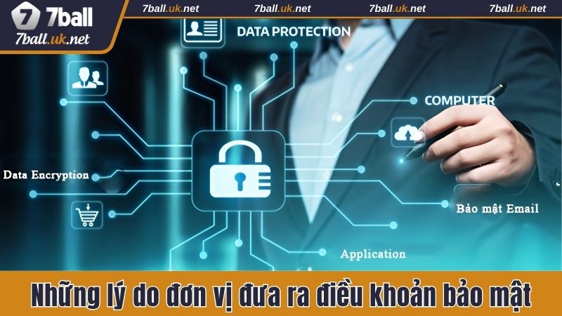 4 lý do chính mà đơn vị đưa ra chính sách bảo mật