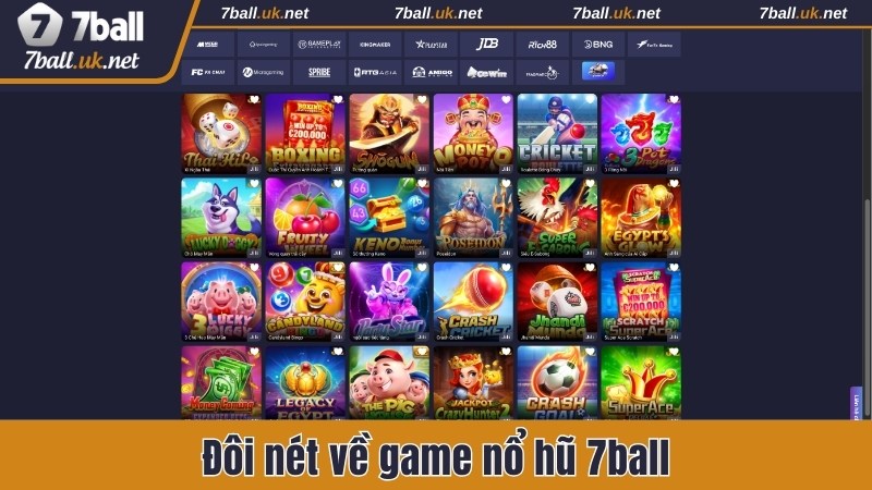 Đôi nét về game nổ hũ 7ball
