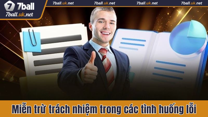 Miễn trừ trách nhiệm trong các tình huống lỗi khi cá cược