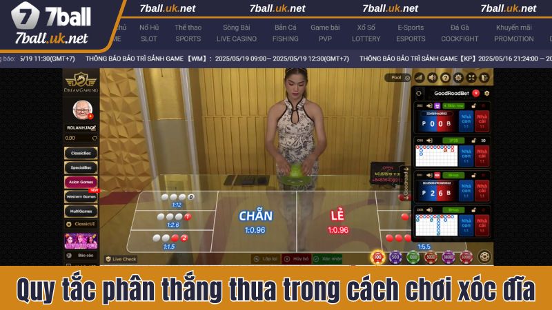 Phân tích quy tắc phân thắng thua trong cách chơi xóc đĩa