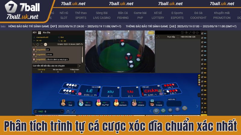Phân tích trình tự cá cược xóc đĩa chuẩn xác nhất
