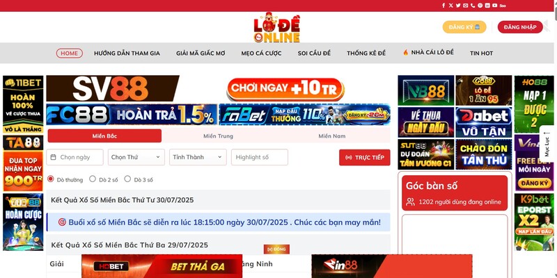 Truy cập lode247.com mỗi ngày để tham khảo số dễ trúng